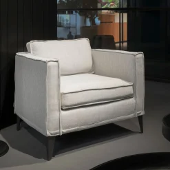 Villevenete Outdoor Armchairs<Soho Beige fabric Outdoor Armchair