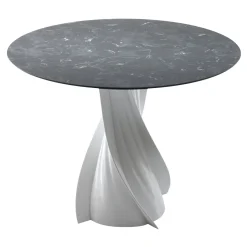 Elli Dining Tables<Soho Reverse Gray And White Bioplastic Dining Table