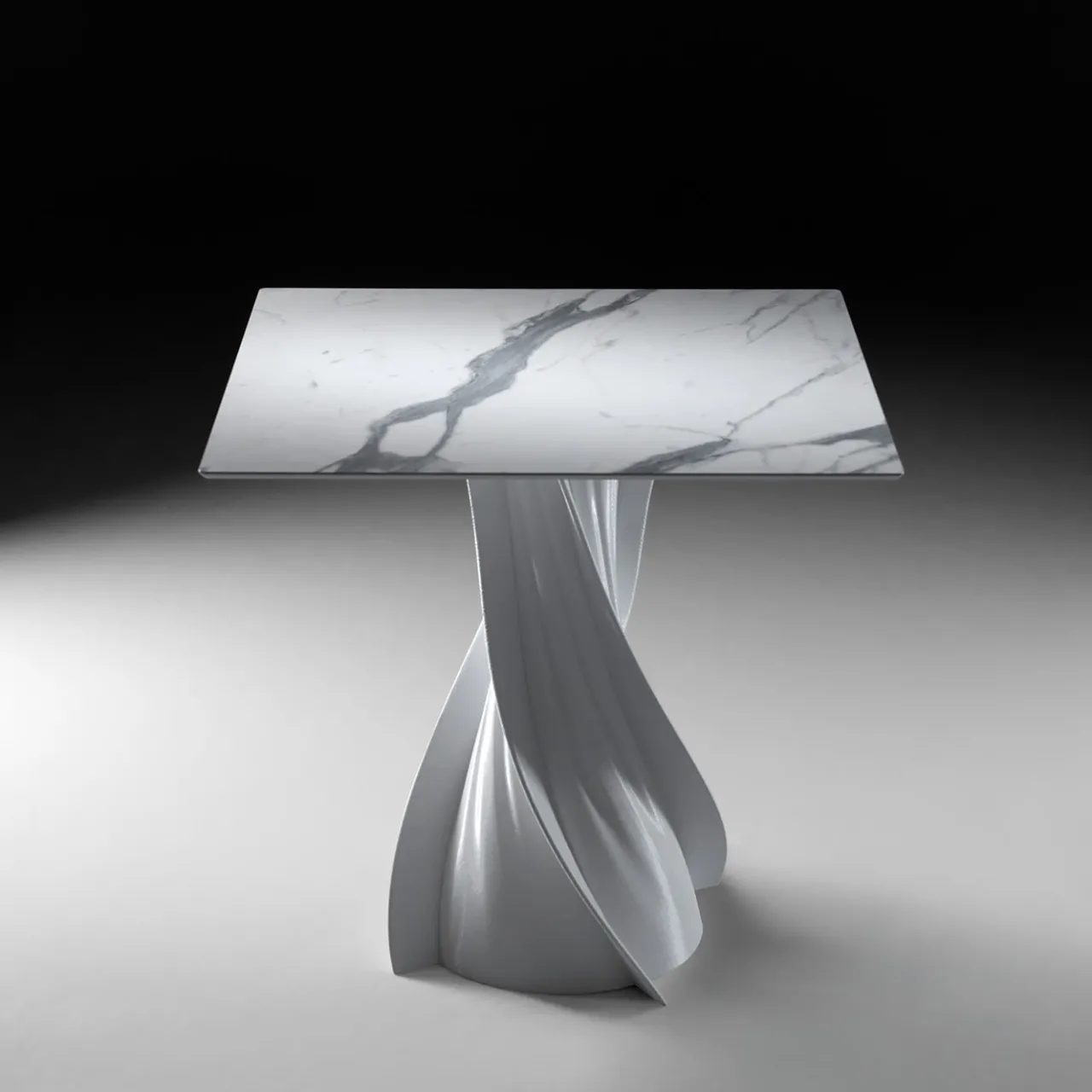 Elli Bistro Tables<Soho Reverse Marble Finish Bioplastic Bistro Table