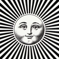 Fornasetti Stools<Sole Raggiante Stool