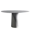 Luce Di Carrara Dining Tables<Solid Pattern White Marble Table