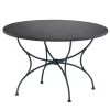 Dante Negro Outdoor Coffee Tables<Solivo Lava Stone & Wrought Iron Round Table