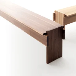 Lando Benches<Sonetto Walnut Wood Bench
