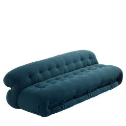 Cassina Sofas<Soriana Blue Sofa