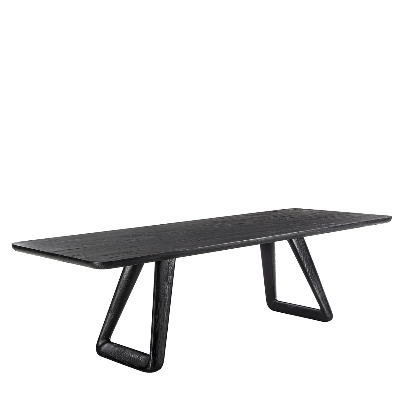 Riva 1920 Dining Tables<Sospiro Black solid wood Dining Table