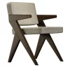 Giopagani Chairs<Souvenir White Chevron Chair