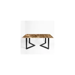La Sartoria del Marmo by Lombardi Marmi Dining Tables<Sparviero Marron Emperador Dining Table