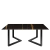 La Sartoria del Marmo by Lombardi Marmi Dining Tables<Sparviero Sahara Noir Dining Table