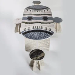 Lithea Dining Tables<Specchio di Venere Dining Table by Elena Salmistraro