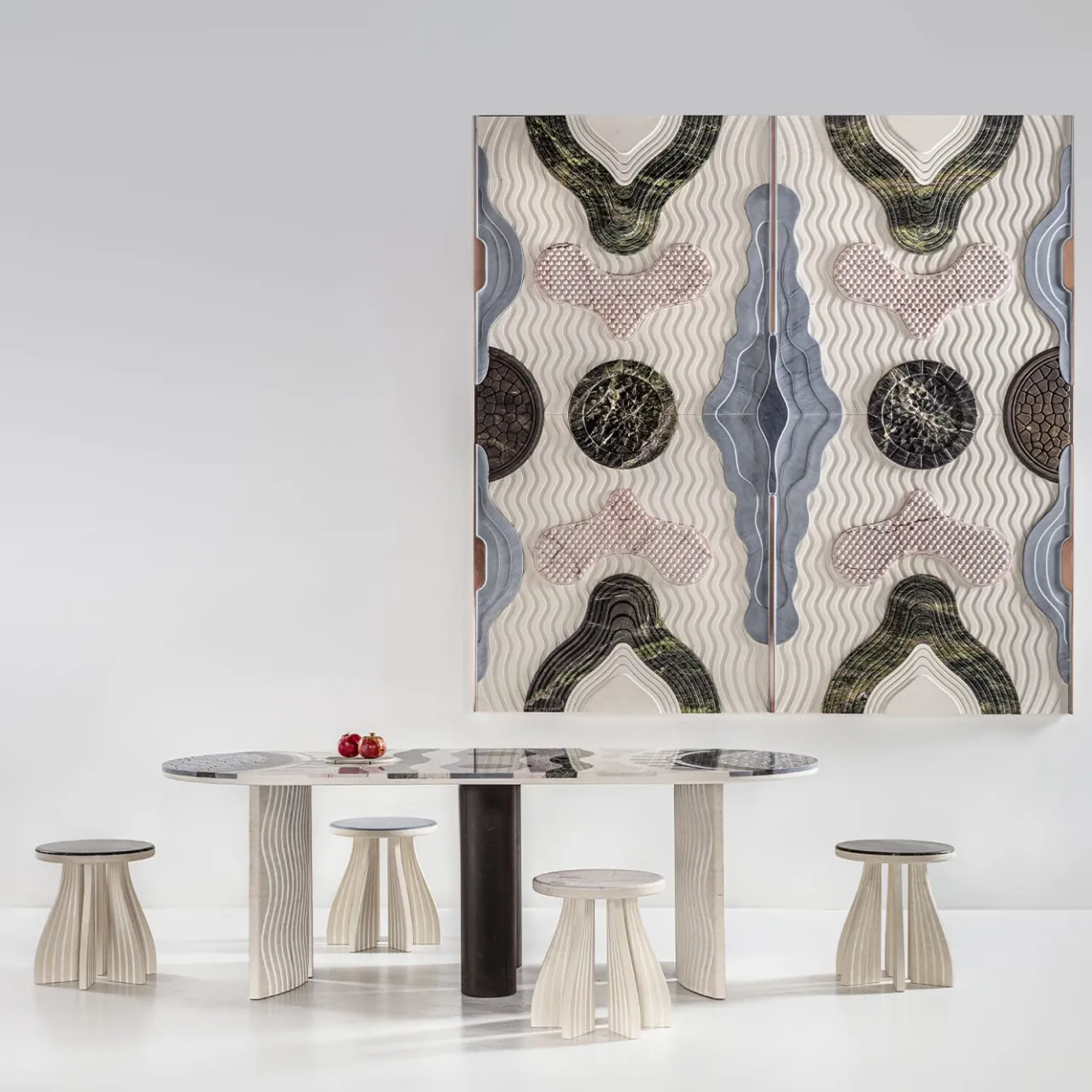 Lithea Dining Tables<Specchio di Venere Dining Table by Elena Salmistraro
