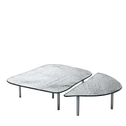 Glas Italia Nesting Tables<Specchio di Venere Low Coffee Table by Massimiliano Locatelli-CLS Architetti