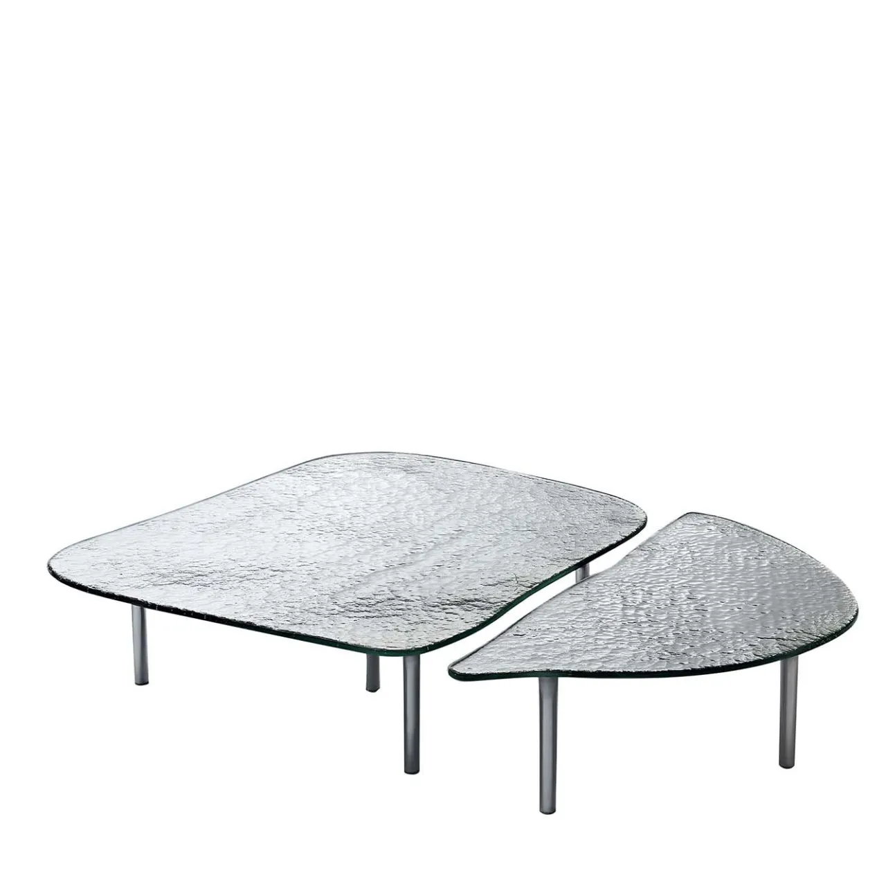 Glas Italia Nesting Tables<Specchio di Venere Low Coffee Table by Massimiliano Locatelli-CLS Architetti