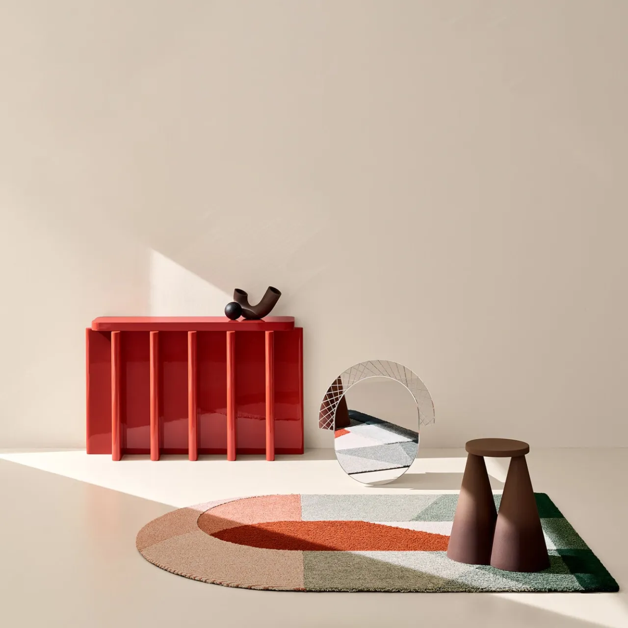 Portego Consoles<Spina Dusty Red Console
