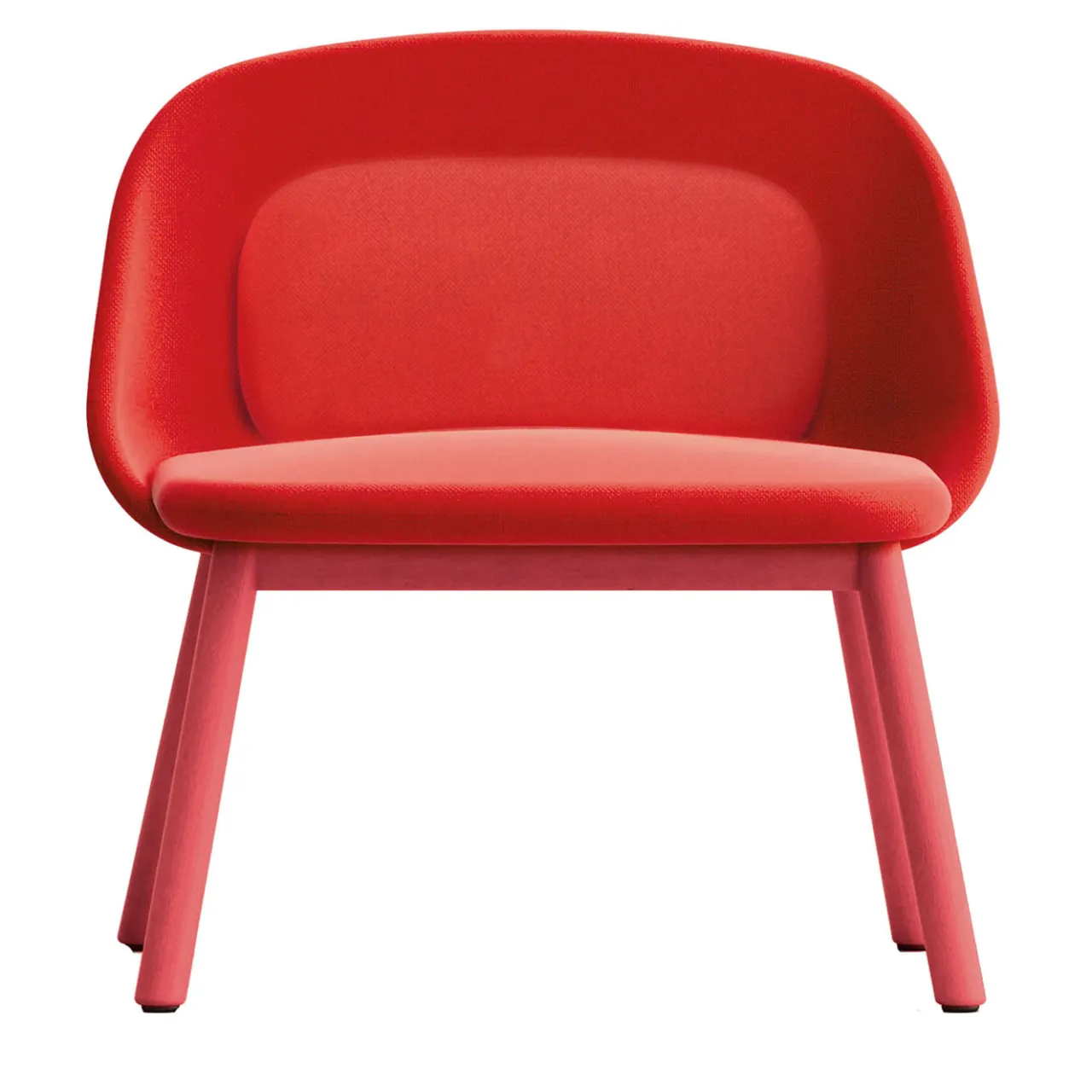 Billiani 1911 Lounge Chairs<Spoon Red & Pink Lounge Chair by Studio Pastina