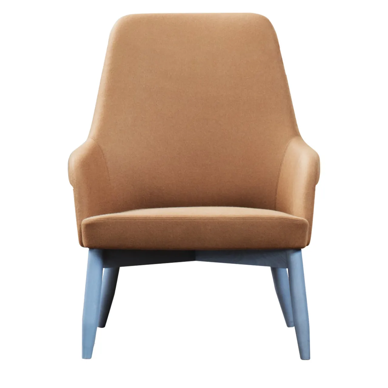 Billiani 1911 Armchairs<Spy 659 Brown and Blue Armchair by Emilio Nanni