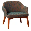 Billiani 1911 Armchairs<Spy 651 Orange and Teal Armchair by Emilio Nanni