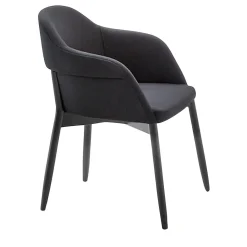 Billiani 1911 Armchairs<Spy Black Armchair by Emilio Nanni
