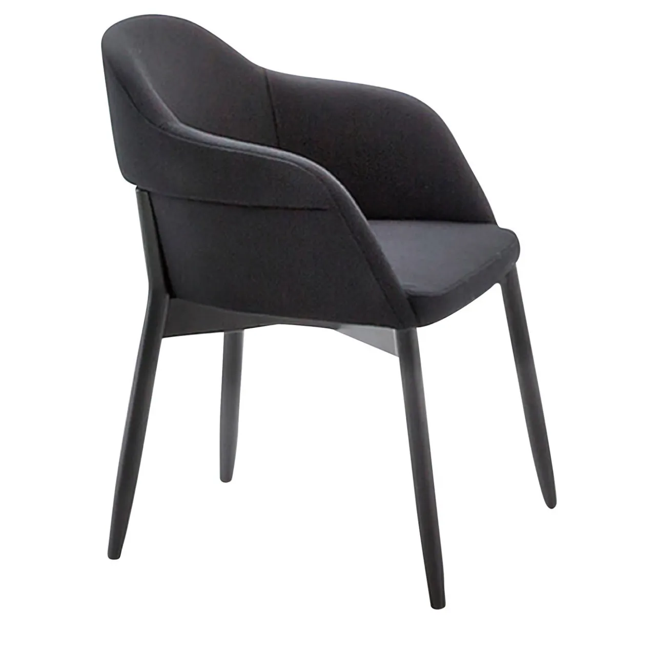 Billiani 1911 Armchairs<Spy Black Armchair by Emilio Nanni