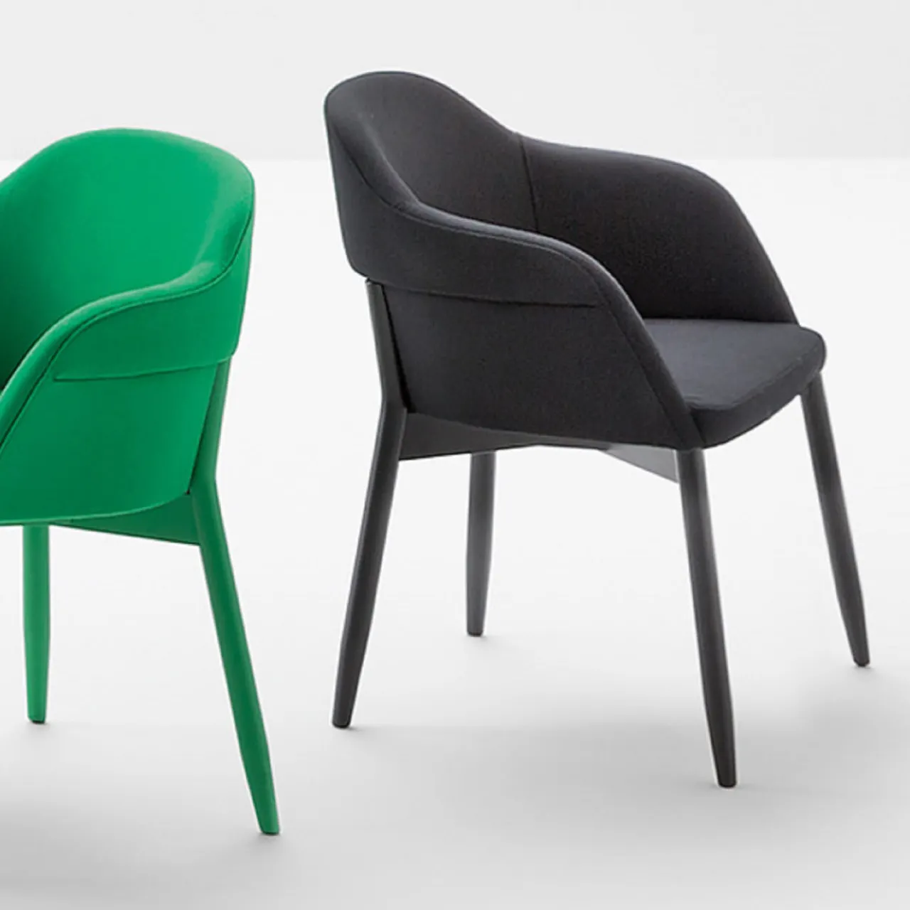 Billiani 1911 Armchairs<Spy Black Armchair by Emilio Nanni