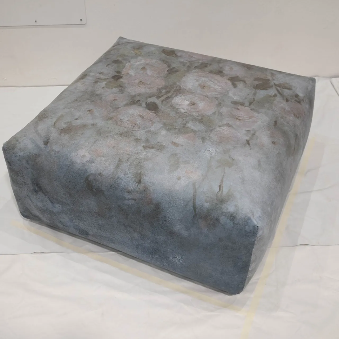 Instabilelab Ottomans & Poufs<Square Floral Pouf