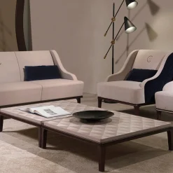 Carpanelli Coffee Tables<Square Inlaid Coffee Table