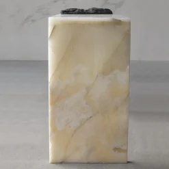 Stone Stackers Consoles<SSC106 White Onyx Console