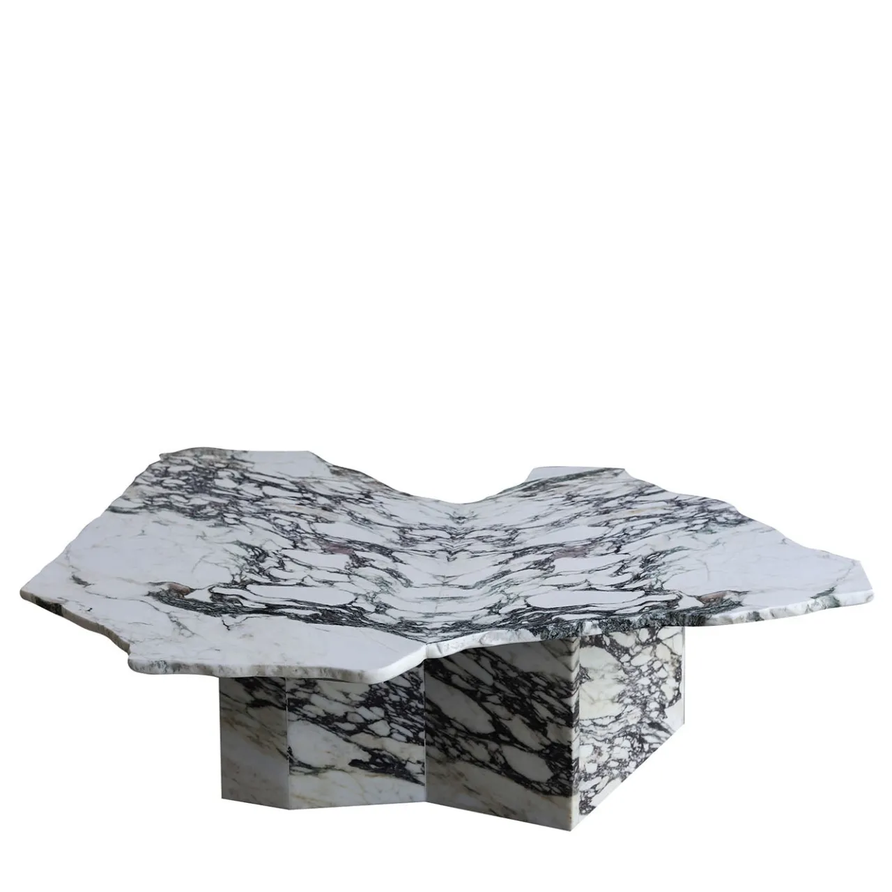 Stone Stackers Coffee Tables<SST034 Calacatta Monet Marble Coffee Table