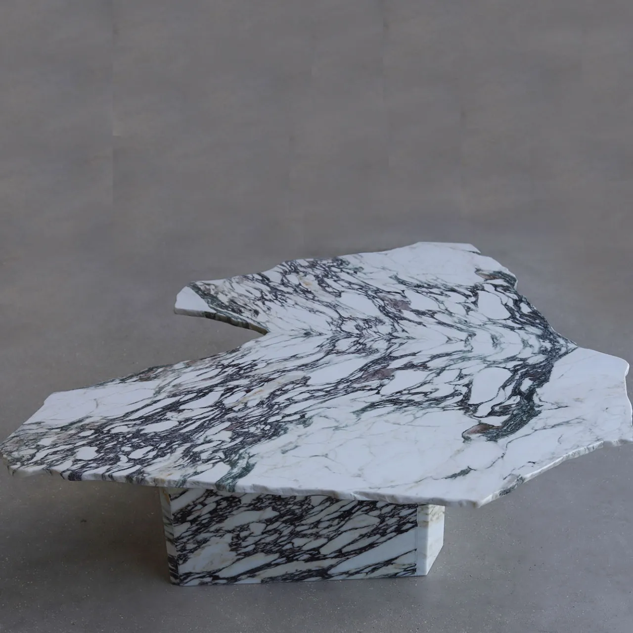 Stone Stackers Coffee Tables<SST034 Calacatta Monet Marble Coffee Table