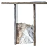 Stone Stackers Side Tables<SST013-1 Eramosa Marble Side Table