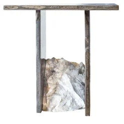 Stone Stackers Side Tables<SST013-1 Eramosa Marble Side Table