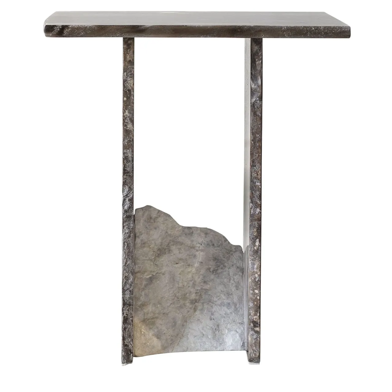 Stone Stackers Side Tables<SST013-2 Frappuccino Marble Side Table
