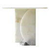 Stone Stackers Side Tables<SST026 Onyx Marble Sculptural Side Table