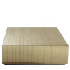 Laura Meroni Coffee Tables<ST 32 Gold Satin Brass Coffee Table