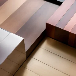 Laura Meroni Coffee Tables<ST 32 Gold Satin Brass Coffee Table