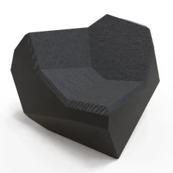 [1+2=8] Outdoor Armchairs<21st Century Dark Grey Rolling Stone Armchair