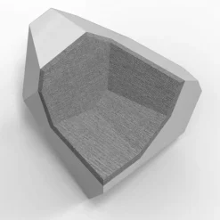 [1+2=8] Outdoor Armchairs<21st Century Grey Rolling Stone Armchair