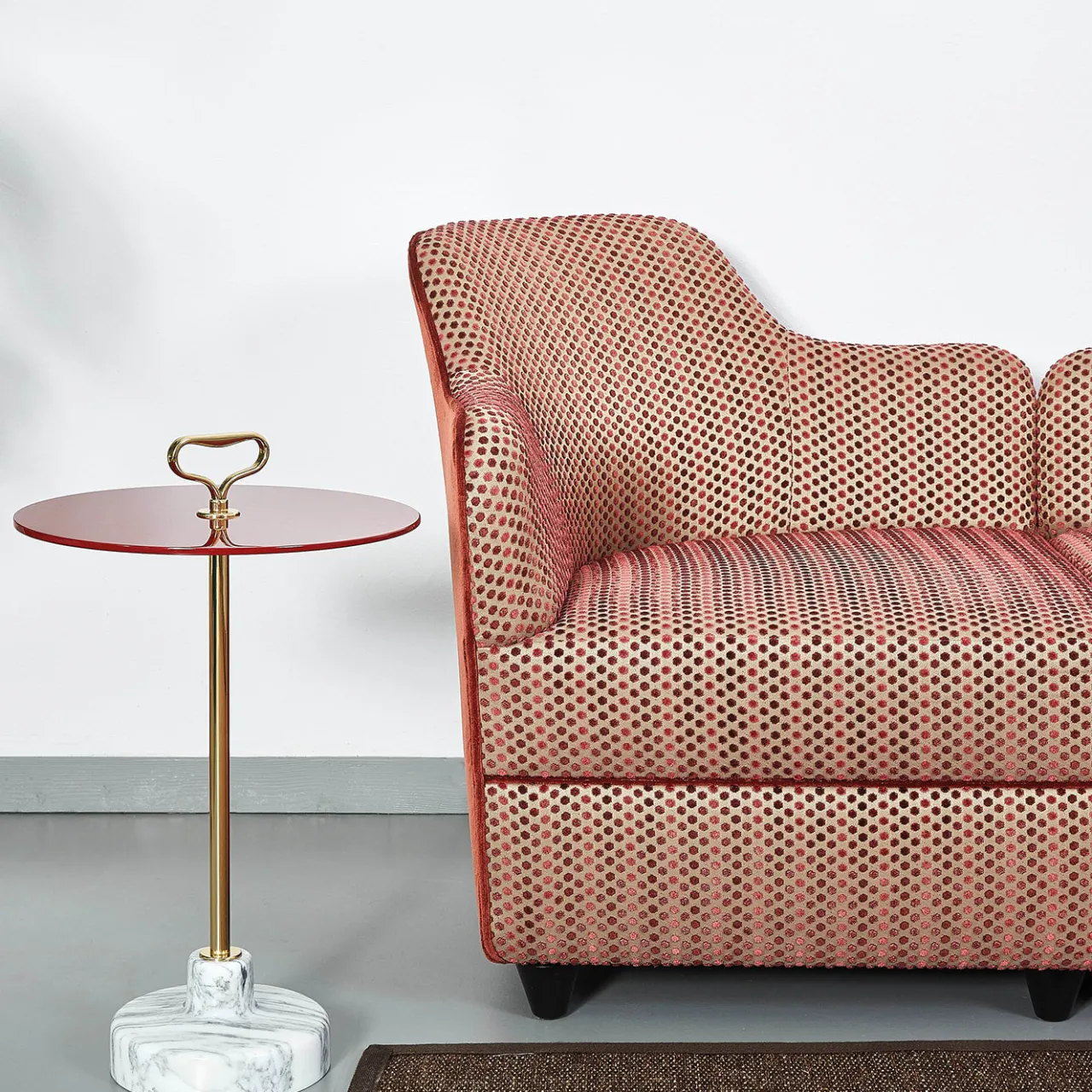 Tato Side Tables<Stand Red Side Table by Ignazio Gardella