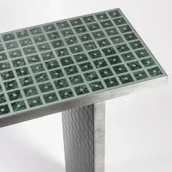 Del Savio 1910 Consoles<Standard Geometries Green Guatemala Console by David/Nicolas