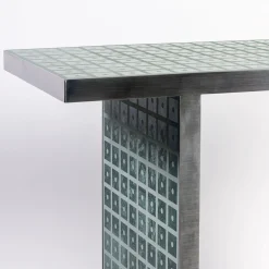 Del Savio 1910 Consoles<Standard Geometries Green Guatemala Console by David/Nicolas