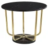 Bronzetto Bistro Tables<Star 2 Table with Marquina Marble