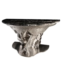 Officina Della Scala Consoles<Steel Moon Console by Giò Pozzi