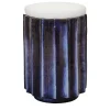 Doodesign Ottomans & Poufs<Stele Blue & White Pouf
