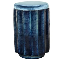 Doodesign Ottomans & Poufs<Stele Blue Pouf