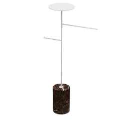 Nunzia Ponsillo Coat Stands<Stelo Emperador Dark and White Coat Hanger and Object Rack