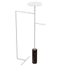 Nunzia Ponsillo Coat Stands<Stelo Emperador Dark and White Coat Hanger with Stand