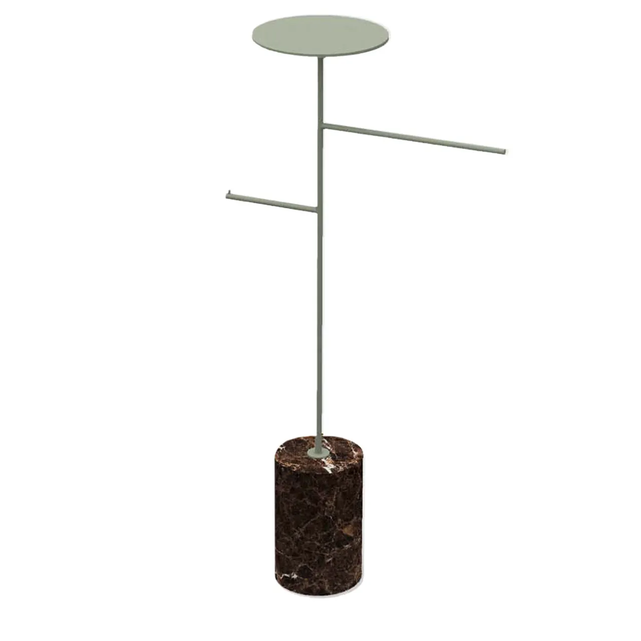 Nunzia Ponsillo Coat Stands<Stelo Emperador Dark and Green Coat Hanger and Object Rack