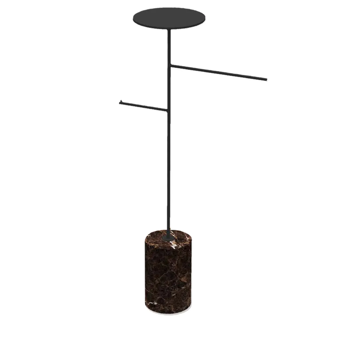 Nunzia Ponsillo Coat Stands<Stelo Emperador Dark and Black Coat Hanger and Object Rack