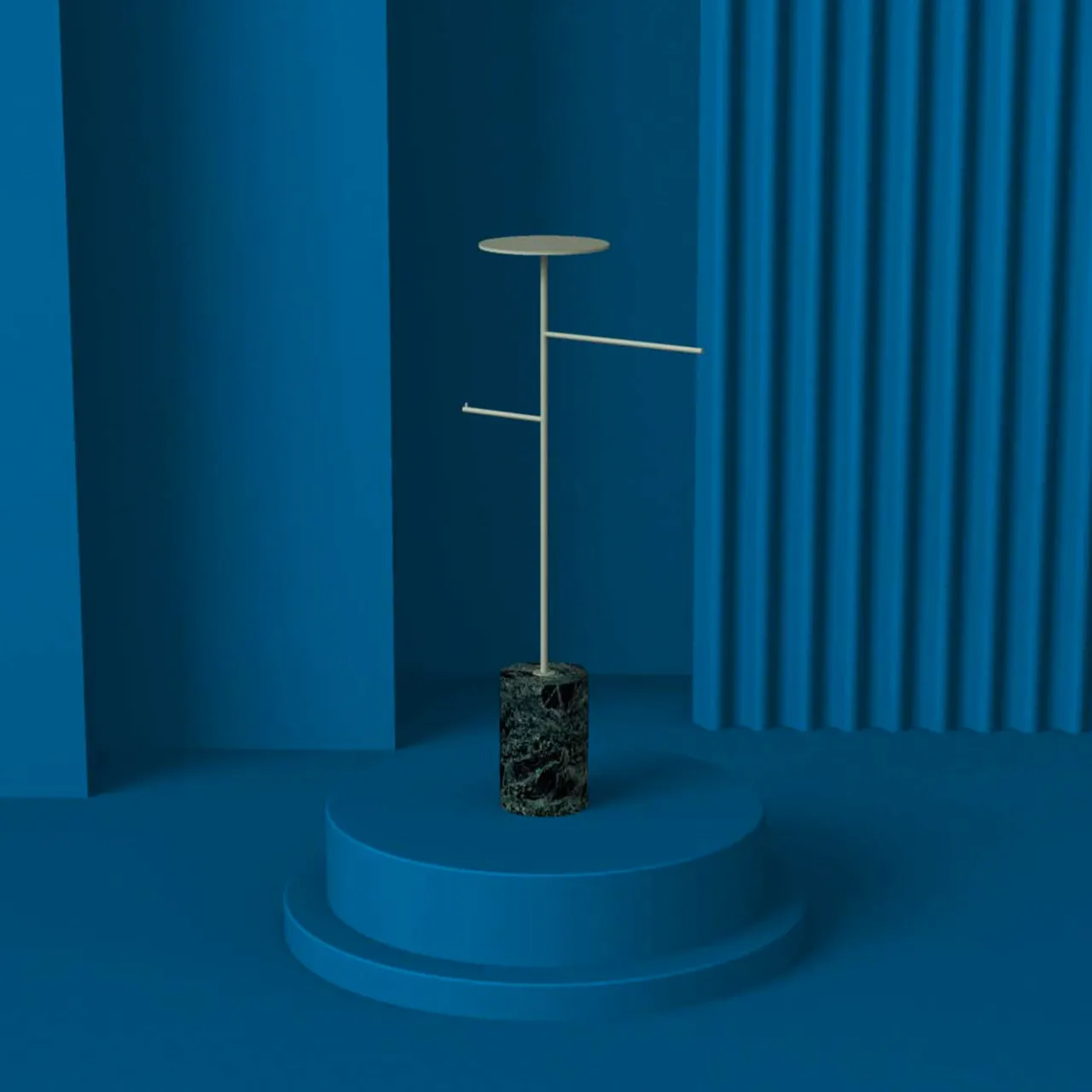 Nunzia Ponsillo Coat Stands<Stelo Green Guatemala and Green Coat Hanger and Object Rack