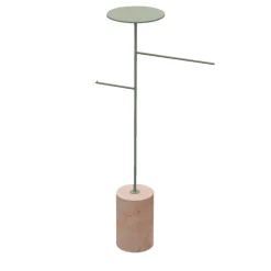 Nunzia Ponsillo Coat Stands<Stelo Pink Portogallo and Green Coat Hanger and Object Rack