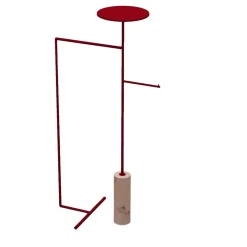 Nunzia Ponsillo Coat Stands<Stelo Pink Portogallo and Red Coat Hanger with Stand